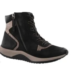 DAMES Helioform - Wijdte H - 296 001 0353 - Zwart - Uitneembaar voetbed