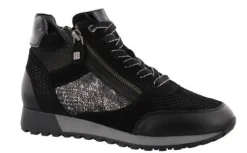 DAMES Helioform - Wijdte H - 293 004 0404 - Zwart - Uitneembaar voetbed