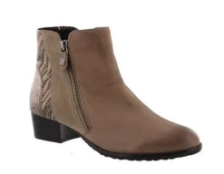 DAMES Helioform - Wijdte H - 560 015 - Taupe - Uitneembaar voetbed