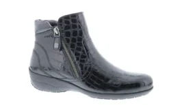 DAMES Helioform - Wijdte H - 141 045 - Zwart - Uitneembaar voetbed