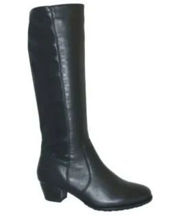 DAMES Helioform - Wijdte H - 562 032 Zwart - Uitneembaar voetbed - Kuit S ca 33cm