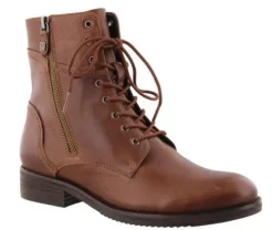 DAMES Helioform - Wijdte K - 793 001 0126 - Cognac - Uitneembaar voetbed