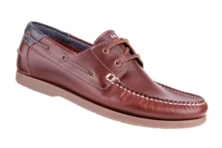 Heren Lloyd - Wijdte F - 14435 Eldir 03 - Cognac - Uitneembaar voetbed