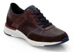 Heren Lloyd - Wijdte F - Benno 20530 11 - Bruin - Uitneembaar voetbed