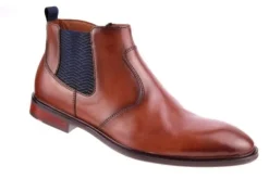 Heren Lloyd - Wijdte F - Matteo - 23.677 04 - Cognac - Uitneembaar voetbed