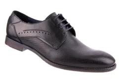 Heren Lloyd - Wijdte F - Namir 13076 20 - Zwart - Uitneembaar voetbed