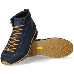 DAMES Lomer - Bio Naturale Mid MTX - 50085 A08 - Blauw - Uitneembaar voetbed