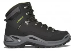 Heren Lowa - Renegade GTX Mid - 310945 9948 - Zwart - Uitneembaar voetbed