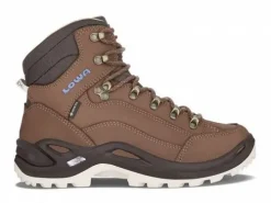 DAMES Lowa - Renegade GTX mid - Bruin - Uitneembaar voetbed