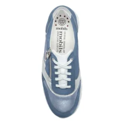 DAMES Mephisto - ca H wijdte - Ereen 6904 - Blauw - Uitneembaar voetbed