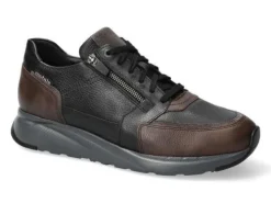 Heren Mephisto - ca K wijdte - Isaac -5146273 - Zwart - Uitneembaar voetbed