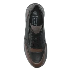 Heren Mephisto - ca K wijdte - Isaac -5146273 - Zwart - Uitneembaar voetbed