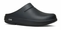 DAMES Oofos - OoClog - Zwart mat.