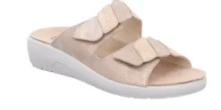 DAMES Rohde - Wijdte G - 5720 14 - Beige - Uitneembaar voetbed