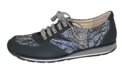 DAMES Schneider - Wijdte C - 401.540 - Blauw - Uitneembaar voetbed