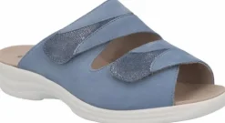 DAMES Solidus Soldus - Wijdte M - 74022 - blauw - Uitneembaar voetbed