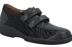 DAMES Solidus - Wijdte F - 26282 1002 - Zwart - Uitneembaar voetbed