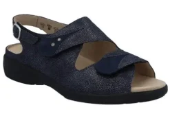 DAMES Solidus - Wijdte H - 73104 80689 - Blauw - Uitneembaar voetbed