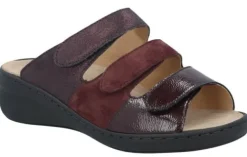 DAMES Solidus - Wijdte H - 21154 50271 - Bordeaux - Uitneembaar voetbed