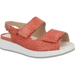 DAMES Solidus - Wijdte H - 75034 - Cognac - Uitneembaar voetbed