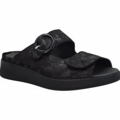 DAMES Solidus - Wijdte H - 75035 01173 - Zwart - Uitneembaar voetbed