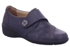 DAMES Solidus - Wijdte J - 26428 - Blauw - Uitneembaar voetbed