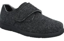 Heren Solidus - Wijdte K - 64030 20635 - Grijs - Uitneembaar voetbed