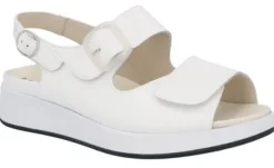 DAMES Solidus - Wijdte K - 79104 - Wit - Uitneembaar voetbed