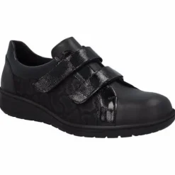 DAMES Solidus - Wijdte K - 29098 01198 - Zwart - Uitneembaar voetbed