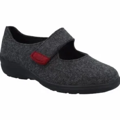 DAMES Solidus - Wijdte M - 41033 20702 - Grijs - Uitneembaar voetbed