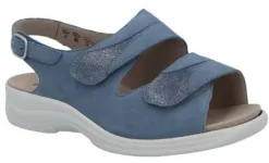 DAMES Solidus - Wijdte M - 74019 80447 - Jeans - Uitneembaar voetbed