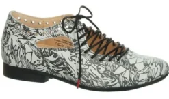 DAMES Think - 000565 2 1010 - Zwart/ Grijs - UItneembaar voetbed