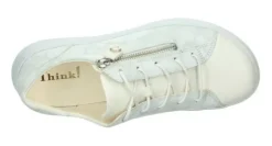 DAMES Think - ca H wijdte - 001160 1000 - Offwhite - Uitneembaar voetbed