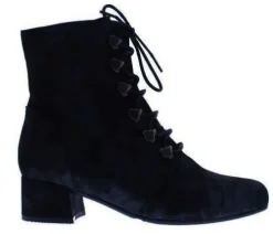 DAMES Verhulst - Wijdte H - 9431 69-78 - Zwart - Uitneembaar voetbed