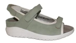 DAMES Verhulst - Wijdte K - 3356 3259 2802 - Kaki - Uitneembaar voetbed