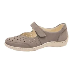 DAMES Waldlaufer - Henni - 496325 191 088 - Taupe - Uitneembaar voetbed