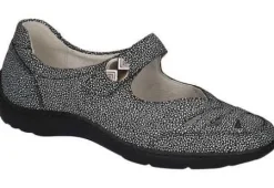 DAMES Waldlaufer - Wijdte H - 496309 146 - Zwart - Uitneembaar voetbed