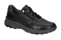 Heren Waldlaufer - Wijdte H - 718006 306 991 - Zwart - UItneembaar voetbed