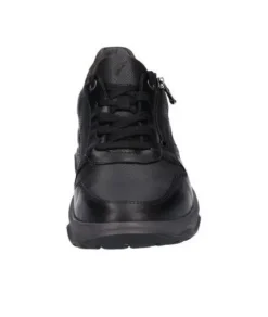 Heren Waldlaufer - Wijdte H - 718006 306 991 - Zwart - UItneembaar voetbed