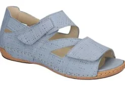 DAMES Waldlaufer - WIJDTE H - BLAUW - UITNEEMBAAR VOETBED