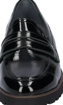 DAMES Waldlaufer Waldlaufr - Wijdte H - 772509 143 001 - Zwart lak - Uitneembaar voetbed