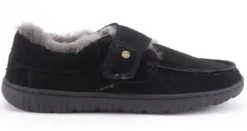 Heren Warmbat - Melton - MLT 441099-23 - Zwart - Uitneembaar voetbed