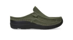 DAMES Wolky - 0620213 - Groen - Uitneembaar voetbed