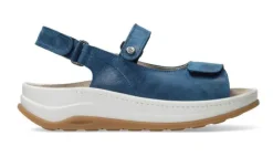 DAMES Wolky - 03350 - Jeansblauw - Uitneembaar voetbed