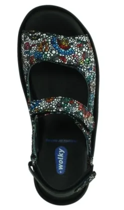 DAMES Wolky - Rio - 0332542 - Zwart - Uitneembaar voetbed