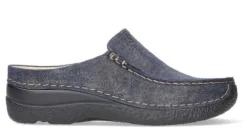 DAMES Wolky - Seamy Slide - 0625091 800 - Blauw - Uitneembaar voetbed