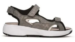 DAMES Xsensible - Wijdte H - Grijs - Uitneembaar voetbed